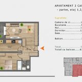 Crangasi, apartament  2 camere, decomandat, NearCenter